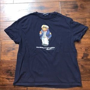 Polo Ralph Lauren Sailor Polo Bear T-Shirt Excellent Condition